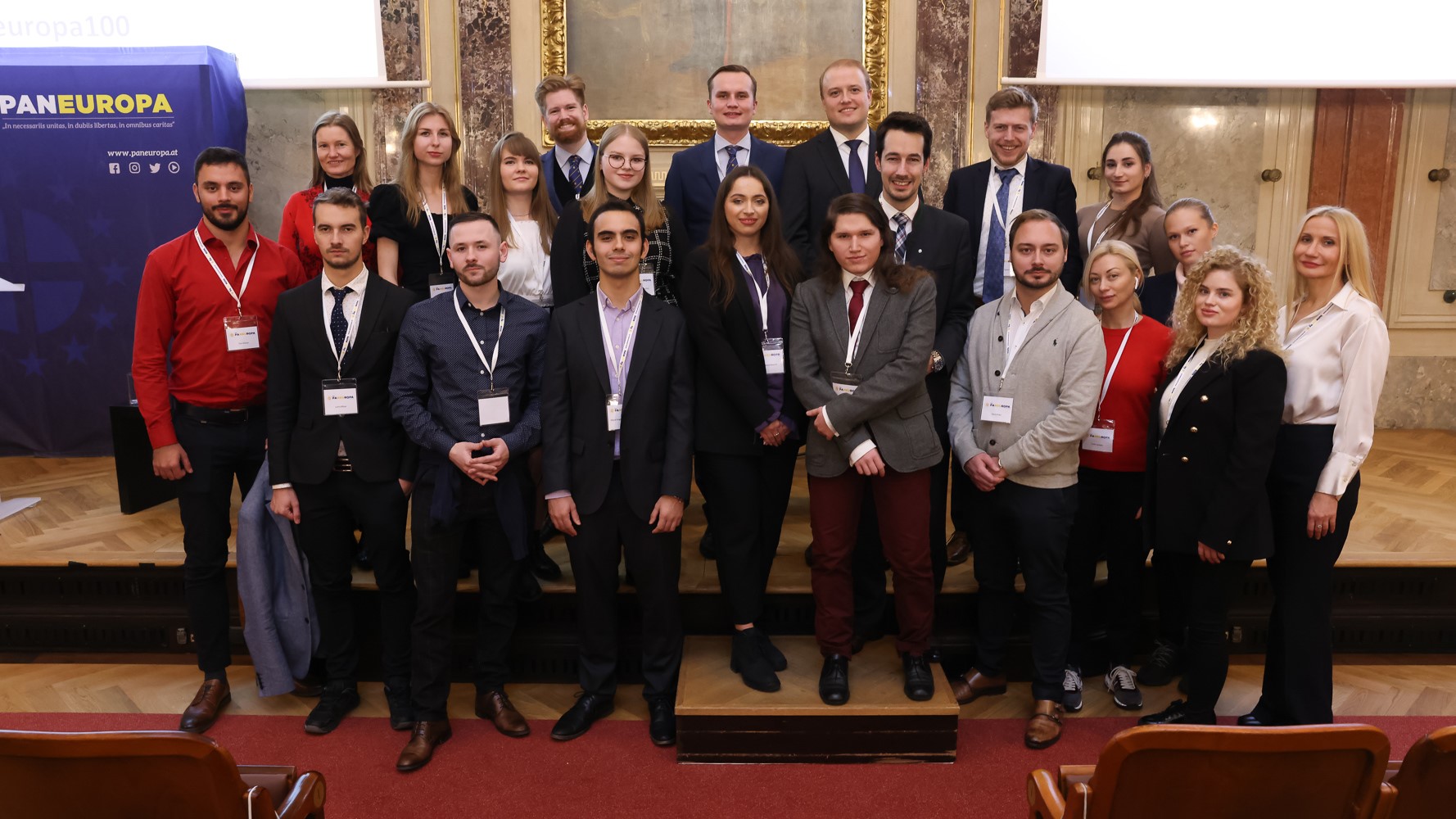 mladi paneuropske unije iz cijele europe